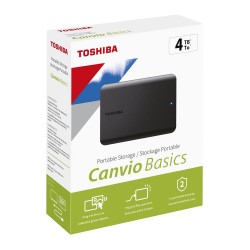 Toshiba 4TB Canvio Basic 2.5" Gen1 USB 3.2 Harici Harddisk (HDTB540EK3CA)