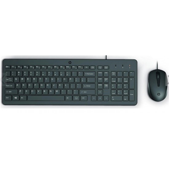 HP 150 Wired 240J7AA 1600Dpı Kablolu Klavye Mouse Seti