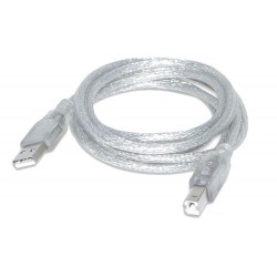 Inca IPR-01T 1.5 mt Usb Yazıcı Kablosu Şeffaf