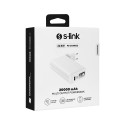 S-link G225 20000mAh Lightning+Type-C Kablolu Powerbank Beyaz 5W Prizli Taşınabilir Pil Şarj Cihazı S-link G225 20000mAh Lightning+Type-C Kablolu Powerbank Beyaz 5W Prizli Taşınabilir Pil Şarj Cihazı