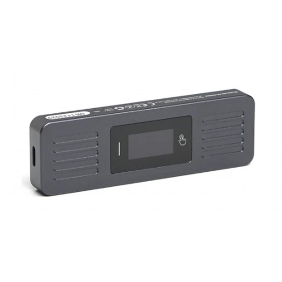 Dark DK-AC-DSEM6 USB 3.1 Type-C M.2 NVMe -NGFF Led Göstergeli  Disk Kutusu