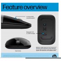 HP Z3700 758A9AA Bluetooth 2.4GHz 1600DPI Silver Wireless Optik Mouse