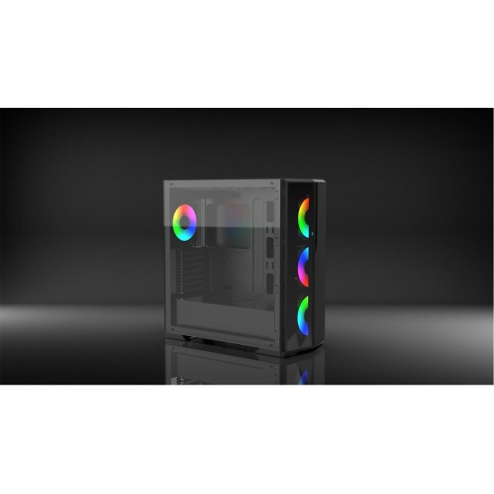 Inca Emg-17XB 4X1200mm Kumandalı ARGB Fan Gaming Computer Case
