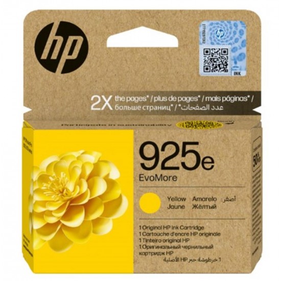 HP 925E Yellow Sarı Kartuş 4K0W2PE HP 925E Yellow Sarı Kartuş 4K0W2PE