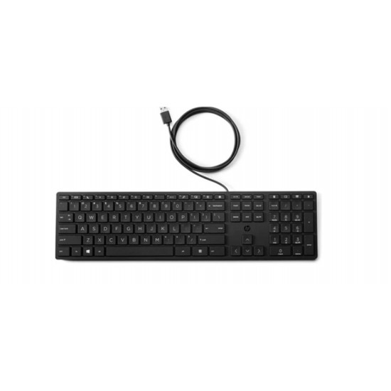 HP 9SR37AA 320K Kablolu Usb Q Klavye Siyah HP 9SR37AA 320K Kablolu Usb Q Klavye Siyah