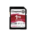 Kingston SDR2V6-1TB Canvas React Plus SDXC UHS-II 280R-150W U3 V60 for Full HD-4K SD Hafıza Kartı Kingston SDR2V6-1TB Canvas React Plus SDXC UHS-II 280R-150W U3 V60 for Full HD-4K SD Hafıza Kartı