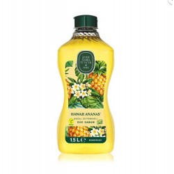 Eyüp Sabri Tuncer 1,5lt  Hawaii Ananas Doğal Zeytin Yağlı Sıvı Sabun Pet Şişe
