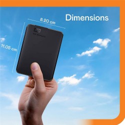 Wd 6Tb Elements 2.5" Usb 3.2 Taşınabilir Disk WDBHJS0060BBK-WESN Harici Harddisk