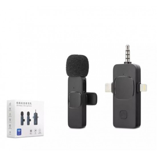 Hadron HDX2781 Kablosuz Yaka Mikrofon 3in1 (Tak ve Konuş 20 Metre Erişilebilir Resepsiyon)