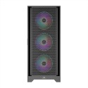 PowerBoost PB-PS5846B 600W ATX USB 3.0 Rainbow Fanlı Mesh Gaming Siyah Kasa
