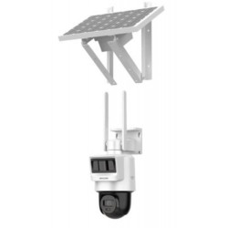 Hilook PTZ-N2C400I-K-4G-C05S10 4 Mp 2.8mm Lens 4G Sim Kartlı Solar Pt İp Kamera