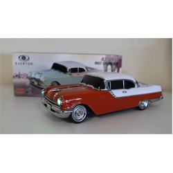 EVERTON RT-1954 Turuncu Arabalı  Bluetooth Fm-Usb-Tf-Aux Şarjlı Nostaljik Radyo