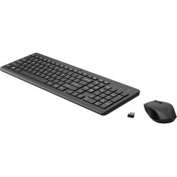 HP 330 2V9E6AA 2.4 Ghz Kablosuz Klavye & Kablosuz Mouse Set (1 x AAA (mouse); 1 x AAA (keyboard)