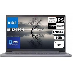 Lenovoo IdeaPad Slim 3 83ES0033TR i5-12450H 8GB5 512 GB SSD 16" WUXGA (1920x1200) FreeDOS Notebook