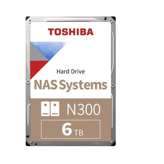 Toshiba 6TB MN10ADA600S N300 7200RPM 3.5 128MB Cache Sata 3 NAS Disk Harddisk