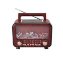 Everton Rt-754  Bluetooth Fm-Usb-Tf-Aux  Şarjlı Nostaljik Radyo (Solar Panel)