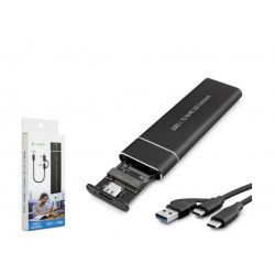 Hadron Hdx1768 Ssd Kutu Type-C3.1 + Usb3.0 Nvme M2