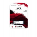 Kingston 4TB NV3 SNV3S-4000G 6000-5000MB-s PCI-Express 4.0 M.2 2280 Ssd Disk