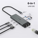 Tp-Link UH6120C USB Type C Docking Station 6 Port ( USB-C PD + USB C + USB 3.0 X2 )