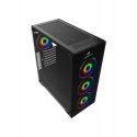 GameboosterGB-PE05B 600w 80+ USB3.0 Full Siyah Tempered Glass RGB Fanlı kasa