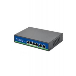 ISEE ISS-4026P 24 Port Poe+ 10-100 Mbps 2 Port 10-100-1000 Uplink Switch 300W