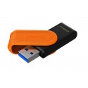 Kingston DTXS-256GB 256GB Portable USB 3.2 Gen1 DataTraveler ExodiaS (Black-Orange) Flash Bellek