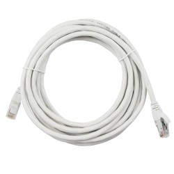 Vcom NP612B-3.0 Cat6 3.0MT Gri Utp Patch Kablo