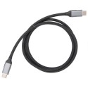 Vcom CU410M-1.0 Type-C to Type-C 1m 10Gbps 3A Şarj Kablosu