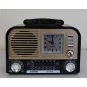 Everton RT-670 Bluetooth Usb-Micro Sd Saatli Nostaljik Radyo