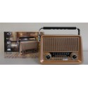 Everton Rt-756  Bluetooth Fm-Usb-Tf-Aux Şarjlı Nostaljik Radyo