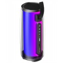 Mikado MD-17BT Capella Siyah 10W 1 RGB Mikrofonlu   Kart-Aux-Usb TWS 1800 mAh Bataryalı Speaker