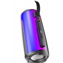 Mikado MD-17BT Capella Siyah 10W 1 RGB Mikrofonlu   Kart-Aux-Usb TWS 1800 mAh Bataryalı Speaker