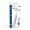 Inca IUSB-4TUX 3X2.0 3.0 USB Çıkış USB Çıkış 5 Gbps Usb Çoklayıcı Alüminyum Kasa Inca IUSB-4TUX 3X2.0 3.0 USB Çıkış USB Çıkış 5 Gbps Usb Çoklayıcı Alüminyum Kasa