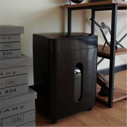 Everest JP-727C Siyah Çapraz Kesim 23Lt 42DB±3 Boyut 37.7-28.2-54 Siyah Sessiz Kağıt Kesme Makinesi