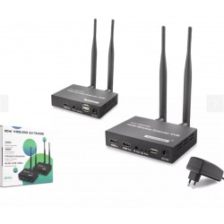 Hadron HDX1383 200mt Hdmi Wireless Kvm Extender Loop-Out Kablosuz 1080P (Audio and Video)