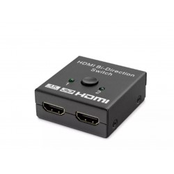 Hadron Hdx1296 2 Port Hdmi Switch 2Giriş 1Çıkış Bi-Direction 4K Ultra HD ve 3D HDMI 1.4 - 2.0 uyumlu