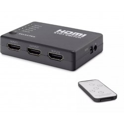 Hadron Hdx1272  5 Port Hdmi Switch 5Giriş 1Çıkış Kumandalı