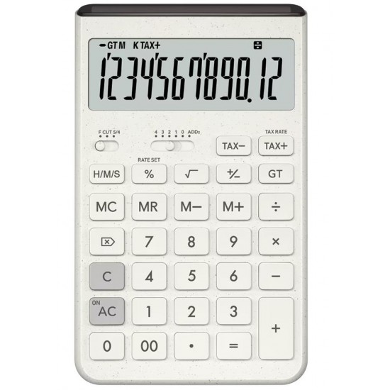 Casio JT-200T-WE 12 Hane Beyaz Masa Üstü Hesap Makinesi