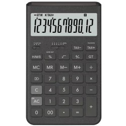 Casio JT-200T-GY 12 Hane Gri Masa Üstü Hesap Makinesi