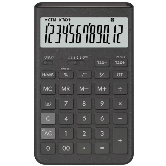 Casio JT-200T-GY 12 Hane Gri Masa Üstü Hesap Makinesi