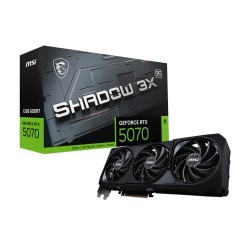 Msi GeForce RTX5070 12G Shadow 3X OC 12GB GDDR7 192 Bit DLSS 4 Ekran Kartı
