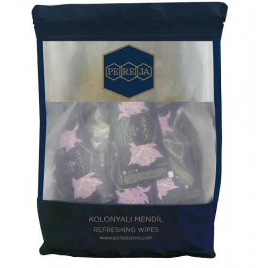 Pereja Kaşmir Kolonyalı Mendil 7x12 50li