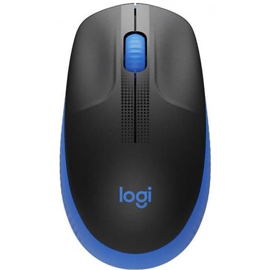 Logitech 910-005909 M191 Mavi Büyük Boy Kablosuz Mouse Optik 1000 Dpı Buton