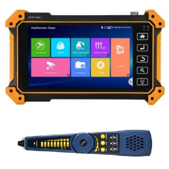 Novacom NVC-MFV56 Ip-Hd-Tvı-Cvı-Ahd 5.5 Android 10.0 OLED Ekran Cctv Kamera Test Cihazı