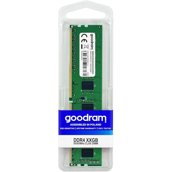 Goodram 8GB 3200MHz DDR4 CL22 1.1V GR3200D464L22S-8G Kutulu Pc Bellek