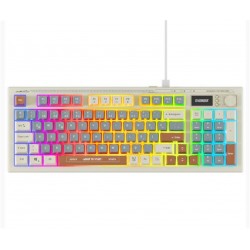 Everest KB-79 SILENT PRO Gri Mavi-Gri-Kahve SESSİZ RGB Q Membrane Oyuncu Klavyesi