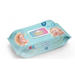 Pafilya Star Bebek Islak Havlu 90 lı  (Alcohol Free- Paraben Free) Premium Quality Wet Wipes