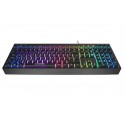 Rampage KM-R57  Siyah RGB Aydınlatmalı Q Oyuncu Multmedia Klavye ve 12800 DPI Mouse Gaming Set