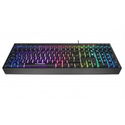 Rampage KM-R57  Siyah RGB Aydınlatmalı Q Oyuncu Multmedia Klavye ve 12800 DPI Mouse Gaming Set