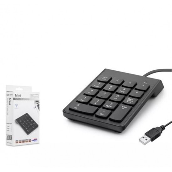 Hadron Hdx2503 Kablolu Numerik Klavye Siyah